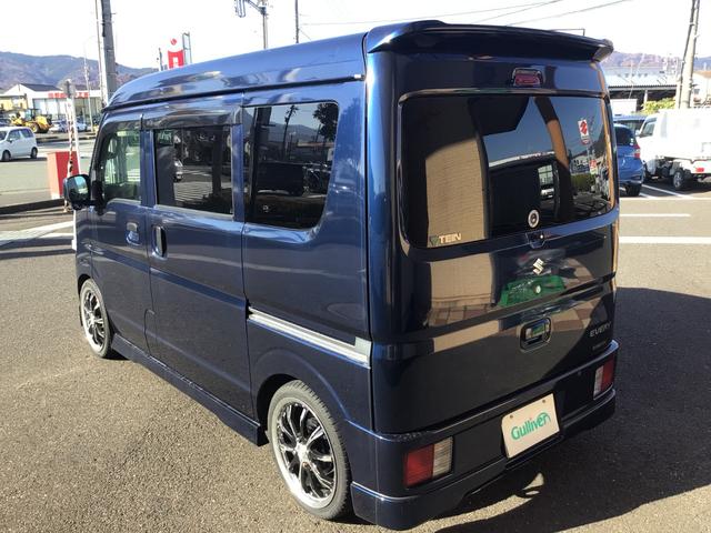 エブリイ ジョイン　４ＷＤ　ハイルーフ　簡易ベット仕様取外可　キャンピング　ナビ　バックカメラ　テイン車高調　衝突軽減ブレーキ　ＥＴＣ　ドラレコ　リアモニター　ＬＥＤヘッドライト　フォグライト　社外１６アルミ　５ＡＧＳ車（44枚目）