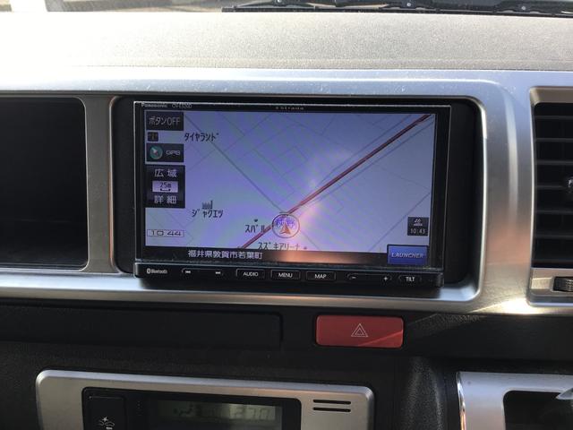 ハイエースワゴン GL 4WD 10人乗り 衝突軽減ブレーキ ナビ バックカメラ ETC ドラレコ スマートキー レーンキープスライドドア、リアバンパー板金修理渡 電格ミラー パワースライドドア オートマチックハイビーム(3枚目)