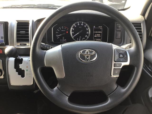 ハイエースワゴン GL 4WD 10人乗り 衝突軽減ブレーキ ナビ バックカメラ ETC ドラレコ スマートキー レーンキープスライドドア、リアバンパー板金修理渡 電格ミラー パワースライドドア オートマチックハイビーム(6枚目)