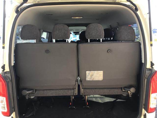 ハイエースワゴン GL 4WD 10人乗り 衝突軽減ブレーキ ナビ バックカメラ ETC ドラレコ スマートキー レーンキープスライドドア、リアバンパー板金修理渡 電格ミラー パワースライドドア オートマチックハイビーム(31枚目)
