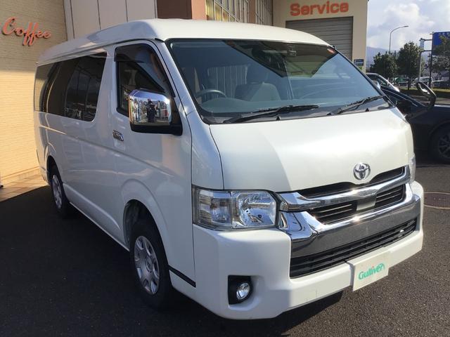 ハイエースワゴン GL 4WD 10人乗り 衝突軽減ブレーキ ナビ バックカメラ ETC ドラレコ スマートキー レーンキープスライドドア、リアバンパー板金修理渡 電格ミラー パワースライドドア オートマチックハイビーム(41枚目)