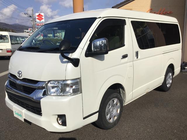ハイエースワゴン GL 4WD 10人乗り 衝突軽減ブレーキ ナビ バックカメラ ETC ドラレコ スマートキー レーンキープ スライドドア、バックドア、リアバンパー板金修理渡 電格ミラー パワースライドドア オートライト(41枚目)