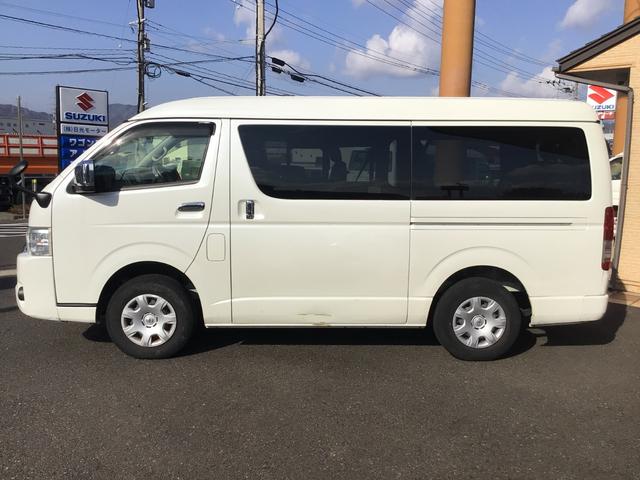 ハイエースワゴン GL 4WD 10人乗り 衝突軽減ブレーキ ナビ バックカメラ ETC ドラレコ スマートキー レーンキープ スライドドア、バックドア、リアバンパー板金修理渡 電格ミラー パワースライドドア オートライト(42枚目)