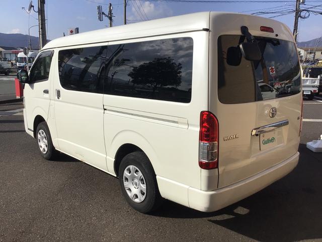 ハイエースワゴン GL 4WD 10人乗り 衝突軽減ブレーキ ナビ バックカメラ ETC ドラレコ スマートキー レーンキープ スライドドア、バックドア、リアバンパー板金修理渡 電格ミラー パワースライドドア オートライト(44枚目)