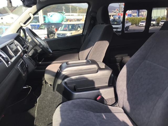 ハイエースワゴン グランドキャビン 4WD 衝突軽減ブレーキ バックカメラ 夏タイヤ有 ドラレコ 電動格納ミラー 10人乗り パワーウインドウ スライドドア後ろ、バックドア、リアバンパー板金後渡し オートマチックハイビーム オートライト(15枚目)