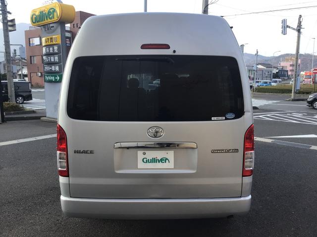 ハイエースワゴン グランドキャビン 4WD 衝突軽減ブレーキ バックカメラ 夏タイヤ有 ドラレコ 電動格納ミラー 10人乗り パワーウインドウ スライドドア後ろ、バックドア、リアバンパー板金後渡し オートマチックハイビーム オートライト(29枚目)