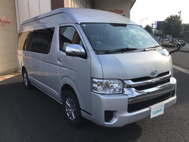 ハイエースワゴン グランドキャビン 4WD 衝突軽減ブレーキ バックカメラ 夏タイヤ有 ドラレコ 電動格納ミラー 10人乗り パワーウインドウ スライドドア後ろ、バックドア、リアバンパー板金後渡し オートマチックハイビーム オートライト(30枚目)