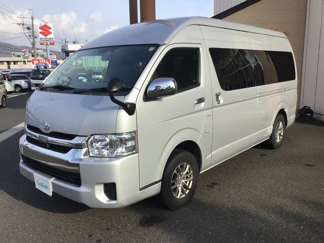 ハイエースワゴン グランドキャビン 4WD 衝突軽減ブレーキ バックカメラ 夏タイヤ有 ドラレコ 電動格納ミラー 10人乗り パワーウインドウ スライドドア後ろ、バックドア、リアバンパー板金後渡し オートマチックハイビーム オートライト(33枚目)