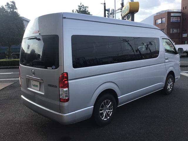 ハイエースワゴン グランドキャビン 4WD 衝突軽減ブレーキ バックカメラ 夏タイヤ有 ドラレコ 電動格納ミラー 10人乗り パワーウインドウ スライドドア後ろ、バックドア、リアバンパー板金後渡し オートマチックハイビーム オートライト(35枚目)
