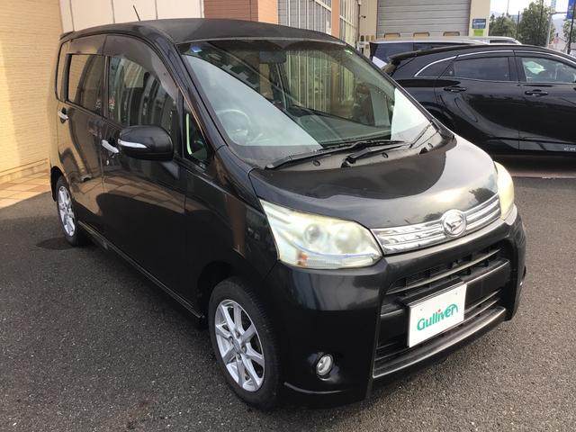 ムーヴ カスタム　Ｘリミテッド　純正ナビ　純正１４ＡＷ　バックカメラ　ＥＴＣ　革巻ハンドル　スマートキー　プッシュスタート　電格ミラー　ＨＩＤヘッドライト　フォグライト　衝突緩和ヘッド　オートエアコン　フルフラット（27枚目）