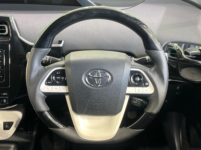 プリウス Sツーリングセレクション モデリスタフルエアロ 純正ナビ バックカメラ セーフティセンス レーダークルコン 前席シートヒーター 合皮シート LEDランプ LEDフォグ オートライト オートエアコン スマートキー 17インチAW(12枚目)