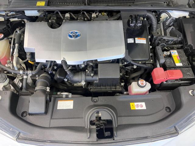 プリウス Sツーリングセレクション モデリスタフルエアロ 純正ナビ バックカメラ セーフティセンス レーダークルコン 前席シートヒーター 合皮シート LEDランプ LEDフォグ オートライト オートエアコン スマートキー 17インチAW(19枚目)