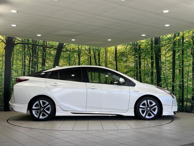 プリウス Sツーリングセレクション モデリスタフルエアロ 純正ナビ バックカメラ セーフティセンス レーダークルコン 前席シートヒーター 合皮シート LEDランプ LEDフォグ オートライト オートエアコン スマートキー 17インチAW(57枚目)