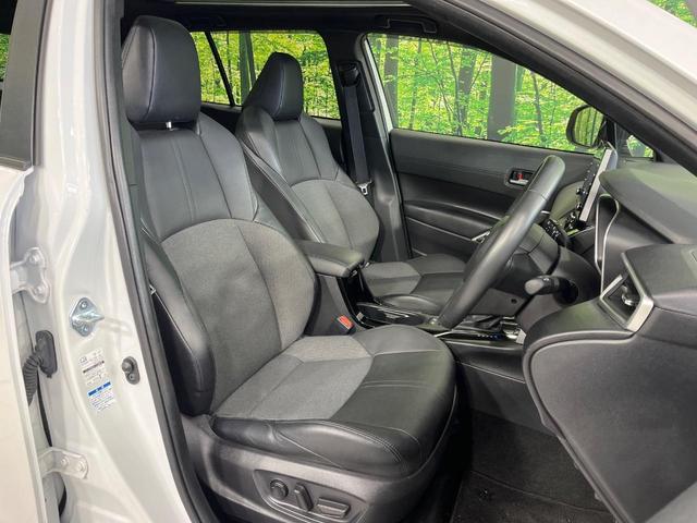 カローラクロス ハイブリッド Z 4WD パノラマルーフ ナビ機能付9型ディスプレイオーディオ トヨタセーフティセンス パワーバックドア ブラインドスポットモニター ドライブレコーダー パワーシート シートヒーター ステアリングヒータ(9枚目)