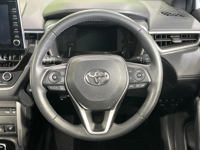 カローラクロス ハイブリッド Z 4WD パノラマルーフ ナビ機能付9型ディスプレイオーディオ トヨタセーフティセンス パワーバックドア ブラインドスポットモニター ドライブレコーダー パワーシート シートヒーター ステアリングヒータ(12枚目)