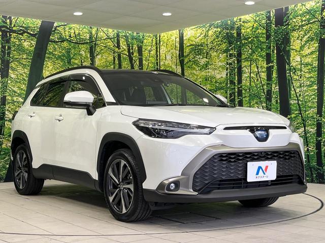 カローラクロス ハイブリッド Z 4WD パノラマルーフ ナビ機能付9型ディスプレイオーディオ トヨタセーフティセンス パワーバックドア ブラインドスポットモニター ドライブレコーダー パワーシート シートヒーター ステアリングヒータ(17枚目)