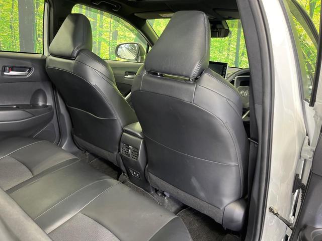 カローラクロス ハイブリッド Z 4WD パノラマルーフ ナビ機能付9型ディスプレイオーディオ トヨタセーフティセンス パワーバックドア ブラインドスポットモニター ドライブレコーダー パワーシート シートヒーター ステアリングヒータ(55枚目)