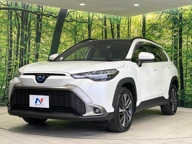カローラクロス ハイブリッド Z 4WD パノラマルーフ ナビ機能付9型ディスプレイオーディオ トヨタセーフティセンス パワーバックドア ブラインドスポットモニター ドライブレコーダー パワーシート シートヒーター ステアリングヒータ(60枚目)