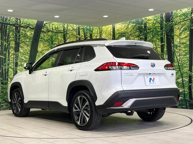 カローラクロス ハイブリッド Z 4WD パノラマルーフ ナビ機能付9型ディスプレイオーディオ トヨタセーフティセンス パワーバックドア ブラインドスポットモニター ドライブレコーダー パワーシート シートヒーター ステアリングヒータ(61枚目)