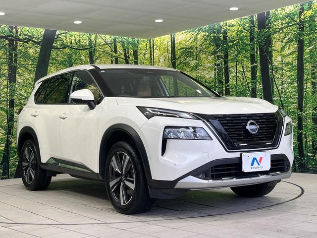 エクストレイル G e-4ORCE 4WD 純正12.3型ナビ アラウンドビュー プロパイロットパーキング パワーバックドア 後方車両検知 茶革シート ステアリングヒーター シートヒーター インテリジェントルームミラー ワイヤレス充電(17枚目)