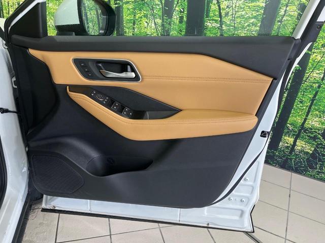 エクストレイル G e-4ORCE 4WD 純正12.3型ナビ アラウンドビュー プロパイロットパーキング パワーバックドア 後方車両検知 茶革シート ステアリングヒーター シートヒーター インテリジェントルームミラー ワイヤレス充電(52枚目)