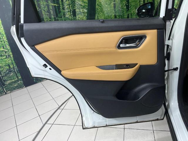 エクストレイル G e-4ORCE 4WD 純正12.3型ナビ アラウンドビュー プロパイロットパーキング パワーバックドア 後方車両検知 茶革シート ステアリングヒーター シートヒーター インテリジェントルームミラー ワイヤレス充電(55枚目)