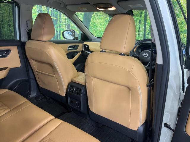 エクストレイル G e-4ORCE 4WD 純正12.3型ナビ アラウンドビュー プロパイロットパーキング パワーバックドア 後方車両検知 茶革シート ステアリングヒーター シートヒーター インテリジェントルームミラー ワイヤレス充電(57枚目)