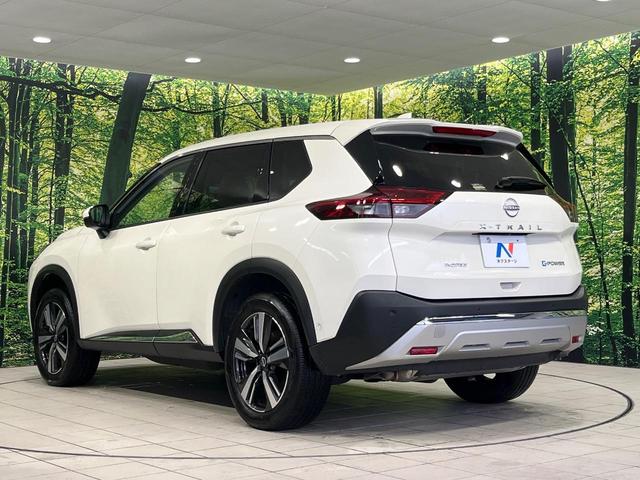 エクストレイル G e-4ORCE 4WD 純正12.3型ナビ アラウンドビュー プロパイロットパーキング パワーバックドア 後方車両検知 茶革シート ステアリングヒーター シートヒーター インテリジェントルームミラー ワイヤレス充電(64枚目)