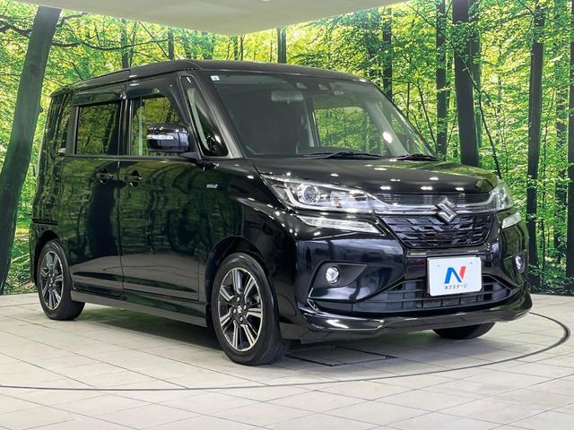 ソリオバンディット ハイブリッドMV セーフティーサポート 両側電動ドア SDナビ バックカメラ レーダークルーズ 禁煙車 シートヒーター ドラレコ コーナーセンサー スマートキー LEDヘッド ビルトインETC オートハイビーム(17枚目)