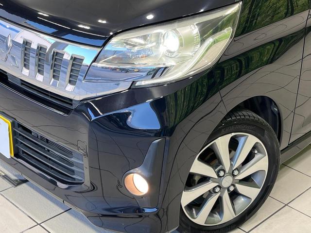 eKスペースカスタム カスタムT 4WD 純正ナビ 両側パワースライドドア ターボ バックカメラ シートヒーター ドライブレコーダー ETC CD/DVD/フルセグ HIDランプ オートライト オートエアコン オペレーションキー(13枚目)