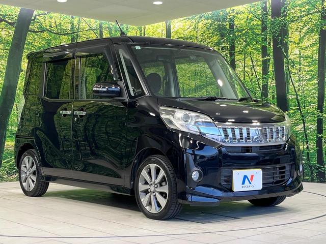 eKスペースカスタム カスタムT 4WD 純正ナビ 両側パワースライドドア ターボ バックカメラ シートヒーター ドライブレコーダー ETC CD/DVD/フルセグ HIDランプ オートライト オートエアコン オペレーションキー(17枚目)