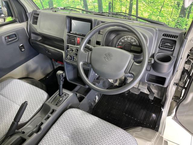 キャリイトラック KCエアコン・パワステ農繁仕様 4WD 純正ナビ セーフティサポート コーナーセンサー オートライト オートハイビーム ドライブレコーダー 車線逸脱警報 ヘッドライトレベライザー 3方開荷台 ダイアル式エアコン 横滑り防止装置(2枚目)