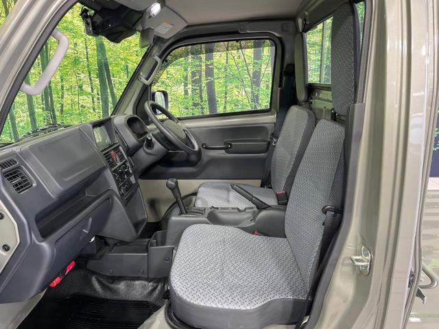 キャリイトラック KCエアコン・パワステ農繁仕様 4WD 純正ナビ セーフティサポート コーナーセンサー オートライト オートハイビーム ドライブレコーダー 車線逸脱警報 ヘッドライトレベライザー 3方開荷台 ダイアル式エアコン 横滑り防止装置(38枚目)