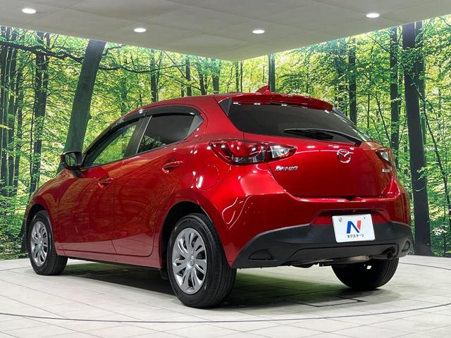 デミオ 13S 純正ナビ スマートブレーキサポート ブラインドスポットモニター バックカメラ シートヒーター LEDヘッド 禁煙車 スマートキー Bluetooth オートライト オートエアコン 革巻きステアリング(49枚目)