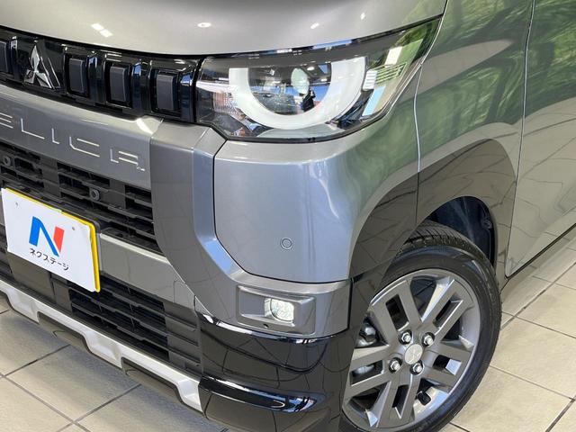 デリカミニ G 4WD 電動スライドドア 純正SDナビ バックカメラ 衝突被害軽減システム 禁煙車 ハーフレザーシート コーナーセンサー スマートキー LEDヘッド ルーフレール ビルトインETC オートハイビーム(13枚目)