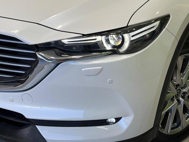 CX-8 XD Lパッケージ 4WD マツダコネクト 後席モニター 360度ビュー BOSE スマートブレーキサポート ブラインドスポットモニター パワーバックドア レザーシート 前/中列シートヒーター ステアリングヒーター(13枚目)