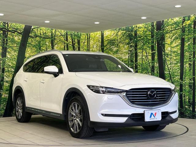 CX-8 XD Lパッケージ 4WD マツダコネクト 後席モニター 360度ビュー BOSE スマートブレーキサポート ブラインドスポットモニター パワーバックドア レザーシート 前/中列シートヒーター ステアリングヒーター(17枚目)