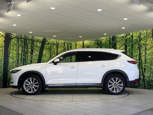 CX-8 XD Lパッケージ 4WD マツダコネクト 後席モニター 360度ビュー BOSE スマートブレーキサポート ブラインドスポットモニター パワーバックドア レザーシート 前/中列シートヒーター ステアリングヒーター(59枚目)