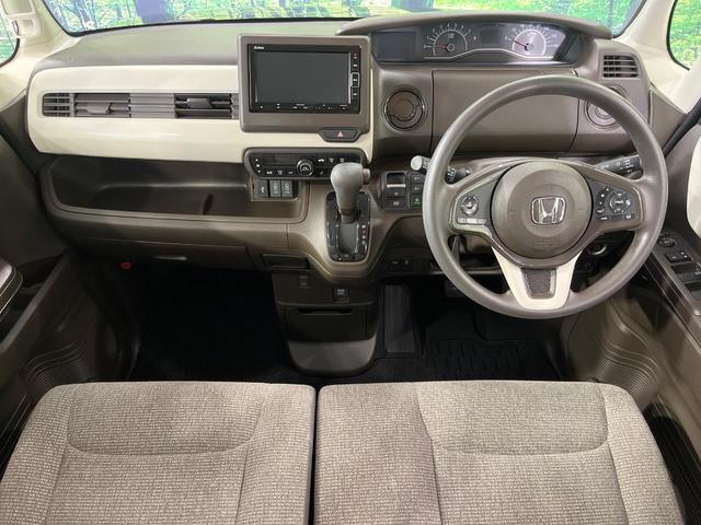 N-BOX L 純正ナビ パワースライドドア バックカメラ ホンダセンシング アダプティブクルコン 前席シートヒーター リアパーキングセンサー ドライブレコーダー LEDランプ オートライト オートエアコン フルセグ(2枚目)