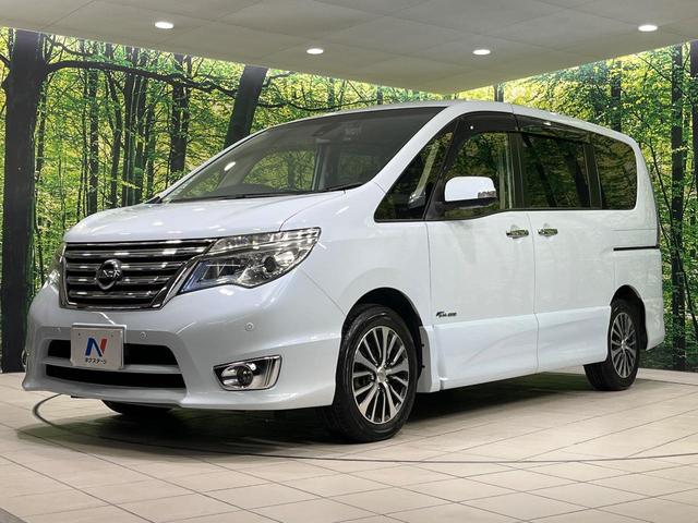 セレナ ハイウェイスター　Ｖセレ＋セーフティＩＩ　ＳＨＶ　純正ナビ　両側パワースライドドア　アラウンドビューモニター　エマージェンシーブレーキ　クルーズコントロール　ＥＴＣ　ＬＥＤランプ　フロントフォグ　オートライト　リアオートエアコン（57枚目）