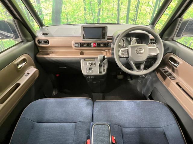 ムーヴキャンバス セオリーＧ　４ＷＤ　届出済未使用車　メモリーナビ　両側パワースライドドア　バックカメラ　スマートアシスト　前席シートヒーター　コーナーセンサー　オートブレーキホールド　保温機能付カップホルダー　ＬＥＤランプ（2枚目）