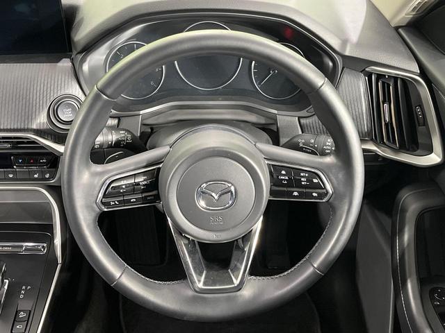 ＣＸ－６０ ＸＤ　Ｓパッケージ　４ＷＤ　純正１２．３型ナビ　３６０度ビュー　スマートブレーキサポート　クルージングトラフィックサポート　ブラインドスポットモニター　ステアリングヒーター　　前席シートヒーター　１０ＷＡＹパワーシート（12枚目）