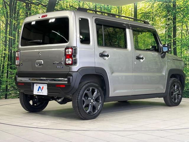 ハスラー タフワイルドターボ 4WD 純正9型ナビ 全方位モニター セーフティサポート アダプティブクルコン パーキングセンサー シートヒーター ヒルディセントコントロール ETC ドラレコ ルーフレール CD/DVD/フルセグ(18枚目)