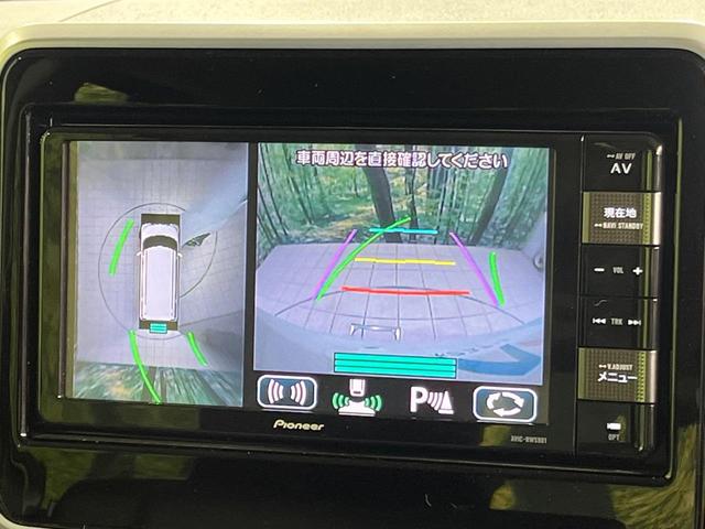 フレアワゴンカスタムスタイル ハイブリッドＸＳ　４ＷＤ　純正ナビ　両側パワースライドドア　全方位モニター　デュアルセンサーブレーキサポート　前席シートヒーター　リアパーキングセンサー　ＥＴＣ　ヘッドアップディスプレイ　ＬＥＤランプ　ＬＥＤフォグ（5枚目）