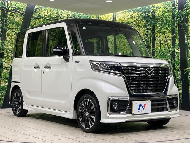 フレアワゴンカスタムスタイル ハイブリッドＸＳ　４ＷＤ　純正ナビ　両側パワースライドドア　全方位モニター　デュアルセンサーブレーキサポート　前席シートヒーター　リアパーキングセンサー　ＥＴＣ　ヘッドアップディスプレイ　ＬＥＤランプ　ＬＥＤフォグ（17枚目）