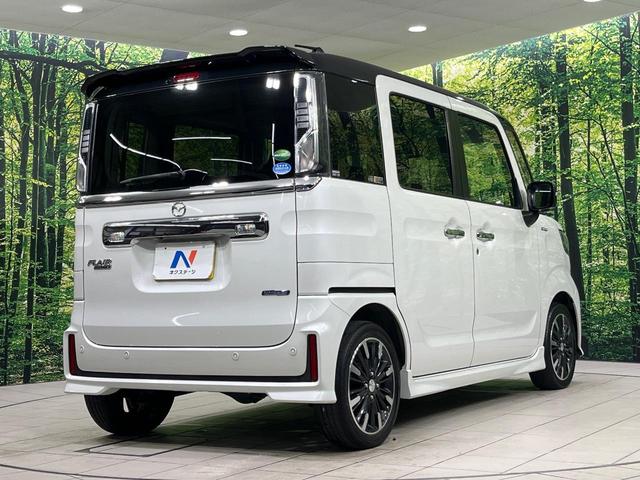 フレアワゴンカスタムスタイル ハイブリッドＸＳ　４ＷＤ　純正ナビ　両側パワースライドドア　全方位モニター　デュアルセンサーブレーキサポート　前席シートヒーター　リアパーキングセンサー　ＥＴＣ　ヘッドアップディスプレイ　ＬＥＤランプ　ＬＥＤフォグ（18枚目）