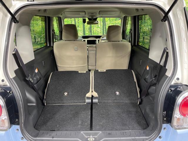 普段のお買い物や通勤、送迎等に十分な荷室スペースを確保しております。セカンドシートを倒すと、大きな荷物の積載も可能です♪