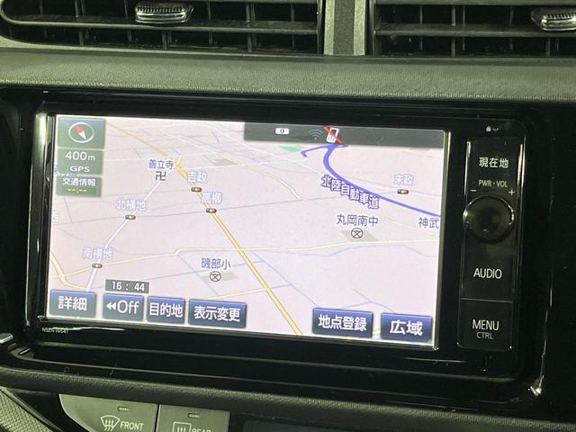 アクア Ｇ　純正ナビ　バックカメラ　クルーズコントロール　前席シートヒーター　ドライブレコーダー　ＥＴＣ　ＣＤ／ＤＶＤ／フルセグ　Ｂｌｕｅｔｏｏｔｈ　スマートキー　オートライト　オートエアコン　プライバシーガラス（3枚目）