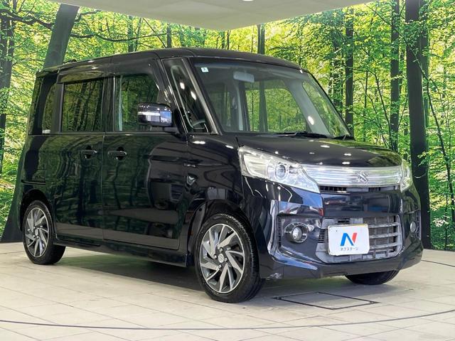 スペーシアカスタム ＴＳ　ターボ　メモリーナビ　両側パワースライドドア　バックカメラ　ＣＤ／ＤＶＤ再生　ＨＩＤランプ　フロントフォグ　オートライト　オートエアコン　スマートエントリー　ロールサンシェード　１５インチＡＷ（17枚目）