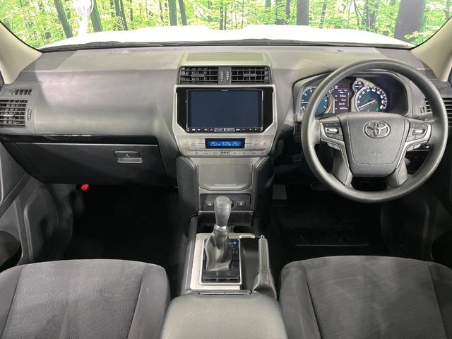 ランドクルーザープラド TX 4WD BIG?X9型ナビ バックカメラ セーフティセンス レーダークルコン クリアランスソナー ヒルスタートアシシスト ETC ドライブレコーダー LEDランプ LEDフォグ デュアルエアコン(2枚目)